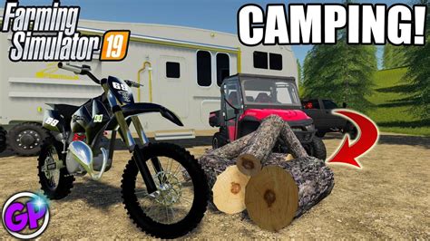 Camping Farming Simulator 2019 Ktm Dirtbike Mod Farming Simulator 19