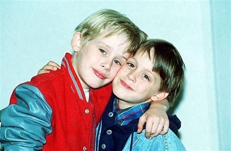 Macaulay Culkin And His Brother