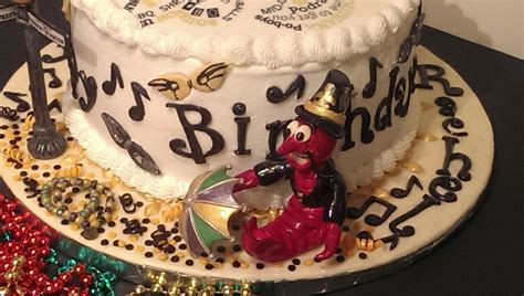 50 best birthday wishes for jiju. New Orleans Themed Birthday Cake - CakeCentral.com