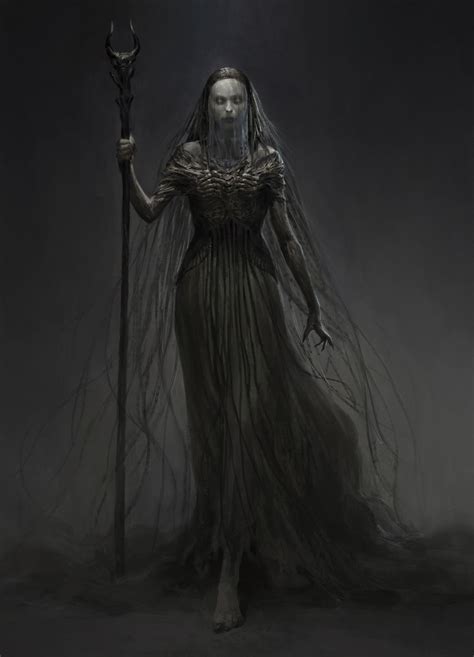 Witch Horror Character Concept By Qingkai Yang Fantasy Witch Dark