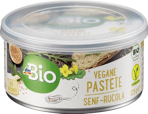dmBio vegane Pastete Senf Rucola, 125 g dauerhaft günstig online kaufen | dm.de