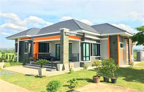 Modern Single Story House With Hip Roof Design My Home My Zone