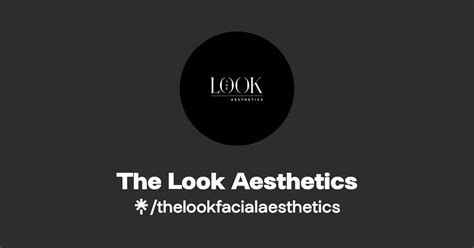 The Look Aesthetics Instagram Facebook Linktree