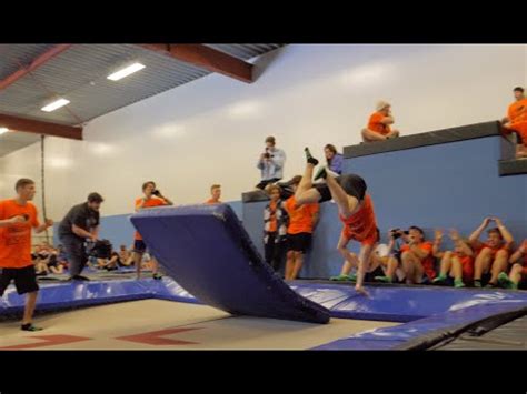 Worlds Best Freestyle Trampoline Competition Freestyle Frenzy Cross