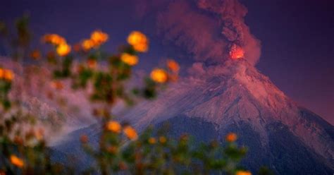 Volc N De Fuego Incrementa Actividad Eruptiva En Guatemala