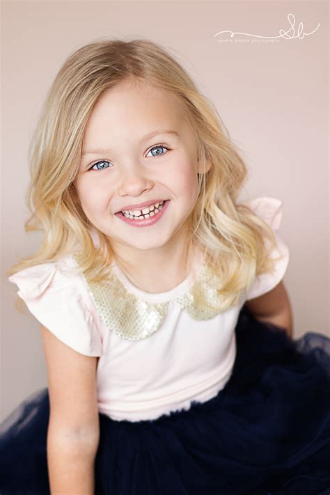 Little Blonde Beauty Modeling Shots South Florida Child
