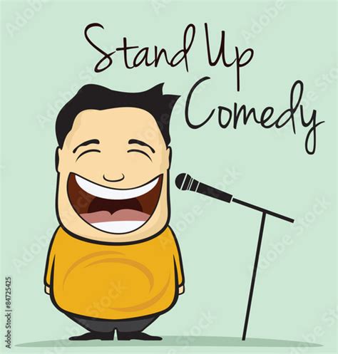Stand Up Comedy Vector Illustration Stock Image And Royalty Free Vector Files On