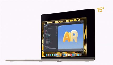 Apple Unveils 15 Inch Macbook Air With M2 Processor News