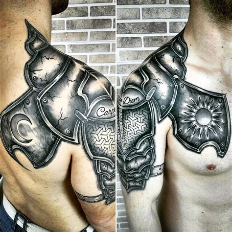 Knight Armor Tattoo Sleeve