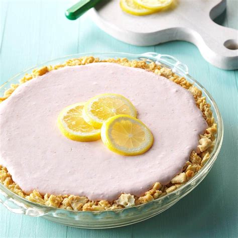 Easy Pink Lemonade Pie Recipe Taste Of Home