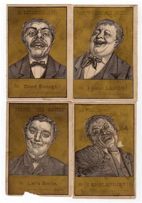 Late 19th Century Depiction Of Different Stages Of Laughter On