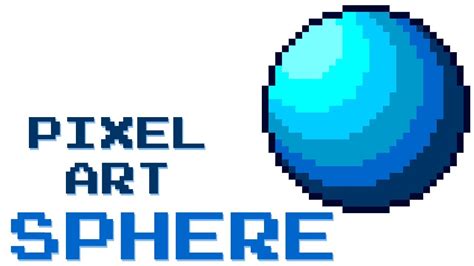 Pixel Art Tutorial Sphere Youtube