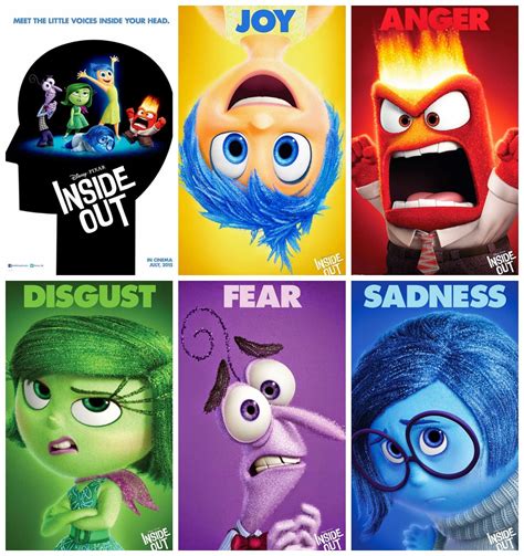 The story of joy begins after her divorce. Character Posters of Disney/Pixar's 'Inside Out' (2015 ...