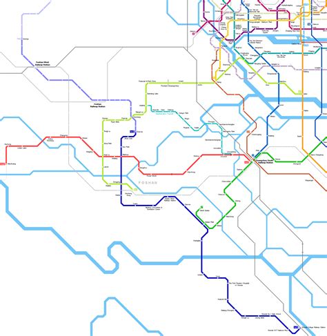 Urbanrailnet Asia China Foshan Metro