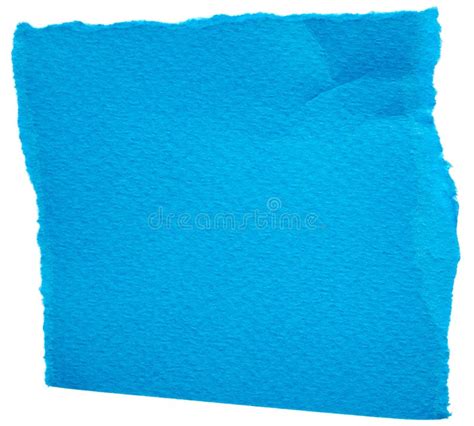 Piece Of Blue Paper Stock Photo Image Of Grunge Banner 62289276