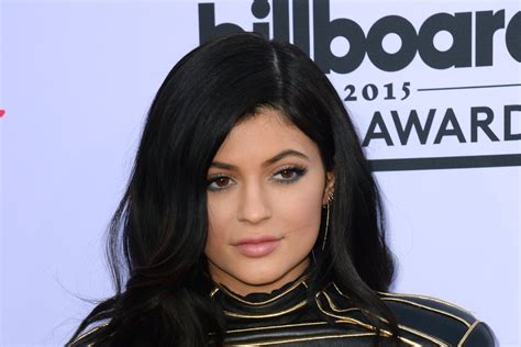 Kylie Jenner Flaunts Major Cleavage For Galore