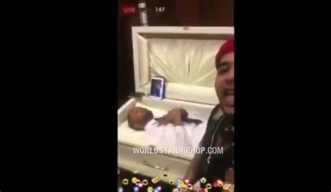 Violation Gang Member Goes To His Dead Rivals Funeral And Smacks Him In