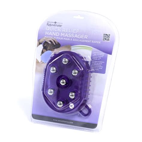 Dc 6v (4 aaa batteries included). Quick Relief Hand Massager | Trimax Sports Inc.