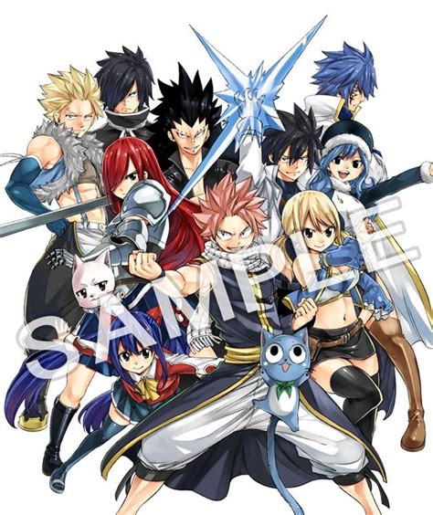 Fairy Tail 2020 Game Cover Art By Mashima Fairytail