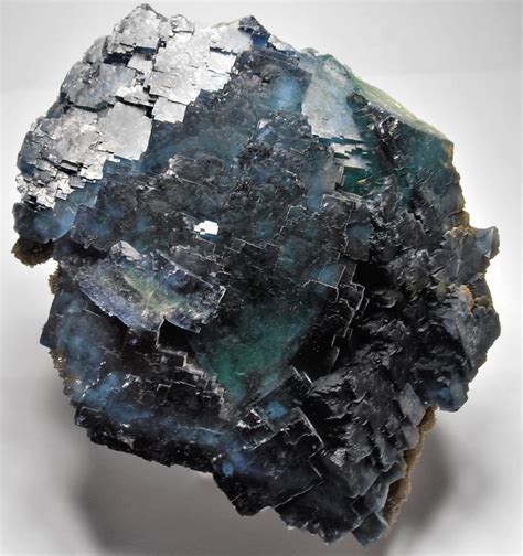 Fluorite - Blue & Green Complex Crystals from the Fujian Province