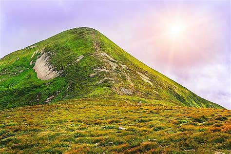 Tallest Mountains In Ukraine Worldatlas