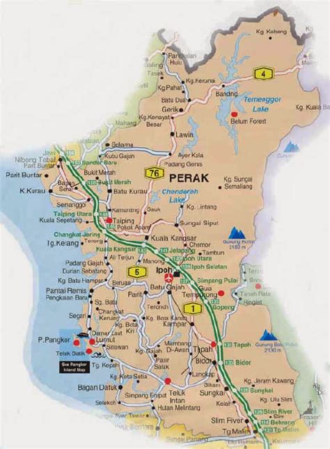 It provides a által készített kép erről: Perak Map - Malaxi