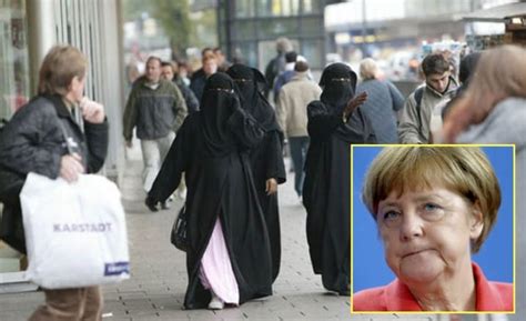 Angela Merkel Running For Re Election Makes Stunning Announcement To Ban Burkas After Flooding