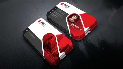 Professional Business Card Design And Free Source File In Adobe
