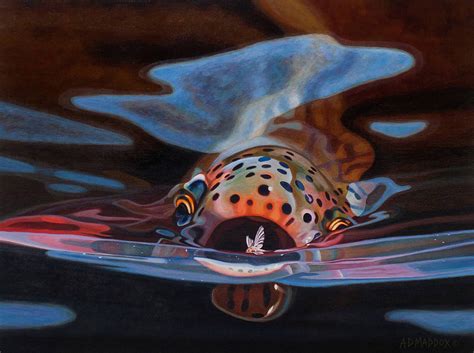 Fly Fishing Art Prints Paintings Ad Maddox Artist