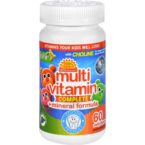 Yum Vs Multi Vitamin Plus Mineral Formula Jellies Yummy Grape 60