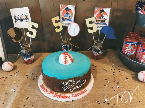 Sandlot Birthday Baseball Birthday Party Baseball Theme Birthday