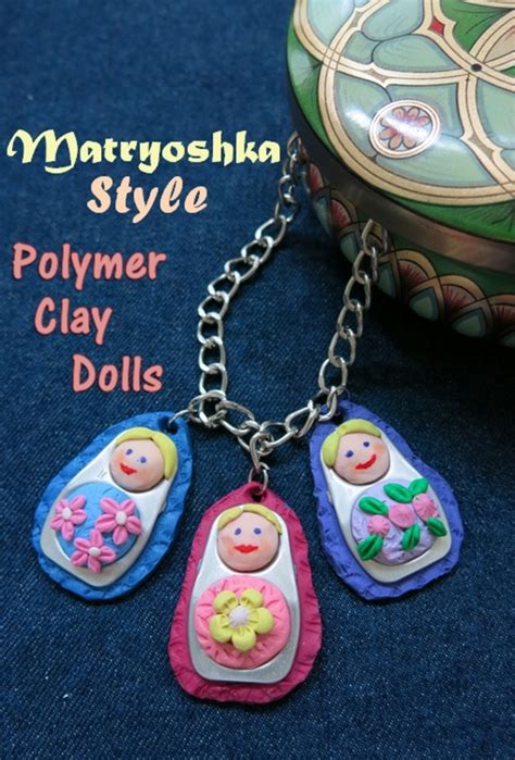 How To Make A Matryoshka Style Polymer Clay Doll Diy Tutorial Feltmagnet