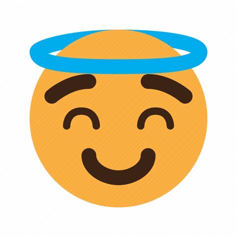 Smiley Emoji Blessed Emoticon Icon Download On Iconfinder