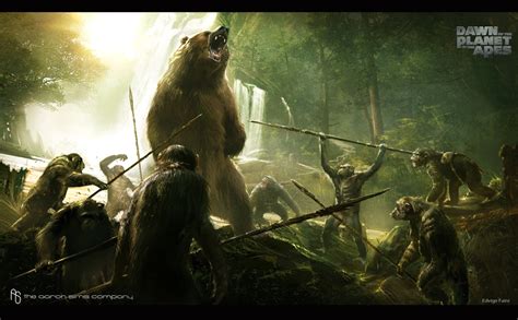 Artstation Dawn Of The Planet Of The Apes Concept Art Edvige Faini