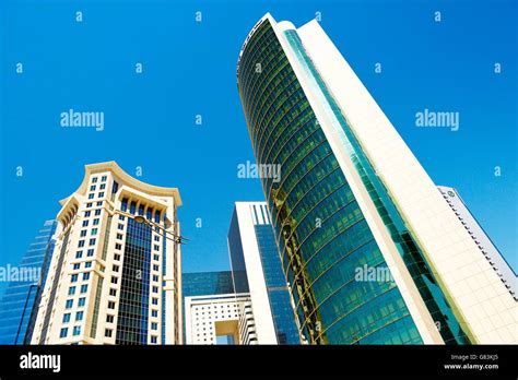 City Centre West Bay Area Of Doha Qatar Majlis Al Taawon Street Left