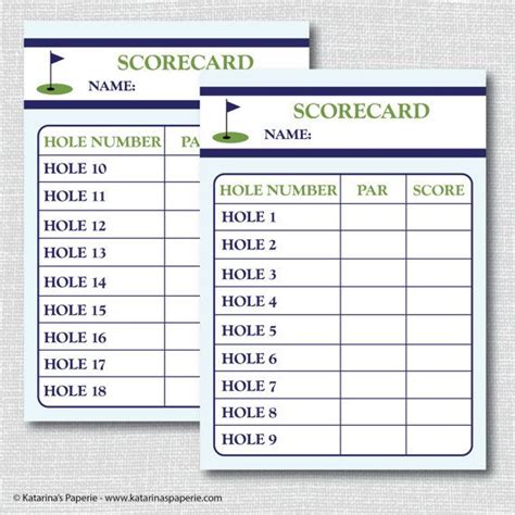 Maybe you would like to learn more about one of these? INSTANT DOWNLOAD - Editable Golf Score Card - Golf Party ...