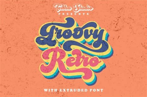 Groovy Retro Font Free Font