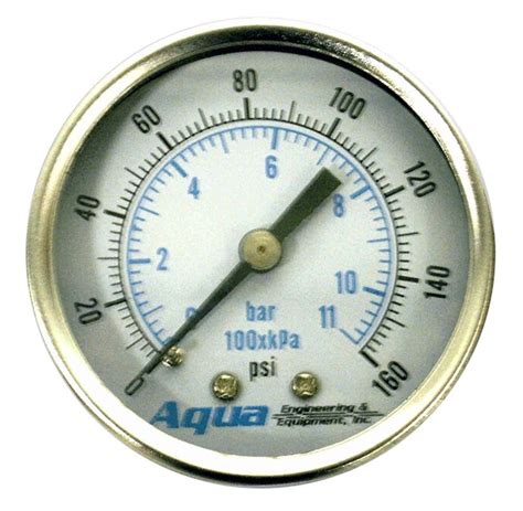 Aqua Fx Pressure Gauge Kit Free Shipping Etsy