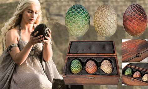 Guard The Game Of Thrones Dragon Egg Prop Replica Set
