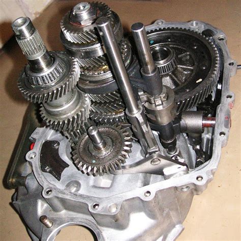 Mechanical Engineering Manual Synchronized Gearbox