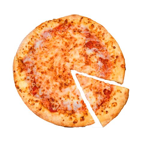 Pastry Cheese Pizza Incision Fluffy Pizza Png Transparent Image And