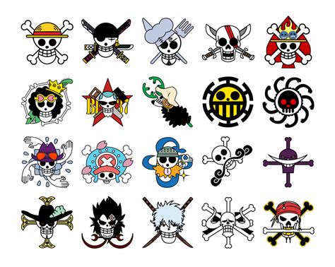 One Piece Jolly Rogers By Vancent7 On Deviantart