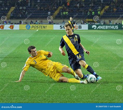 Ukraine Sweden National Teams Football Match Editorial Image Image Of National Kharkiv