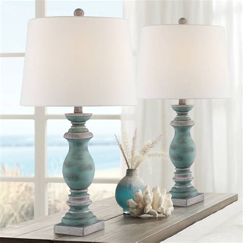 Buy Regency Hill Patsy Country Cottage Traditional Style Table Lamps 26