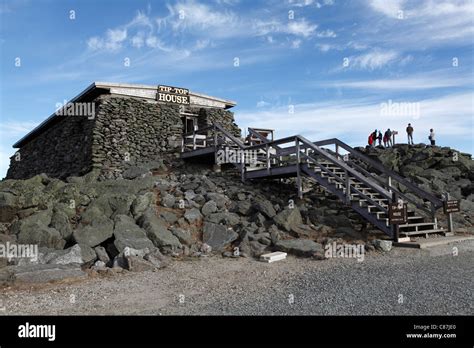 The Tip Top House On The Summit Of Mt Washington In White Mountain