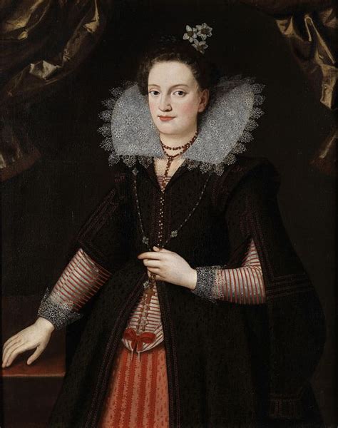 Scipione Pulzone Called Il Gaetano 1544 1598 — Portrait Of A Lady