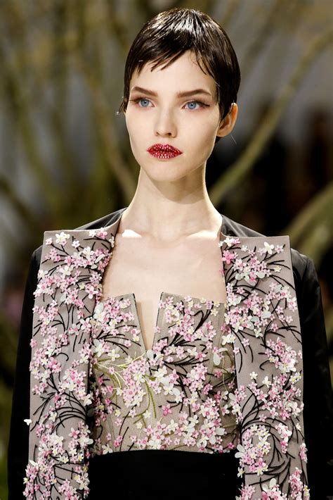 Brightly Floral Dior Haute Couture Ss 2013 Collection Video