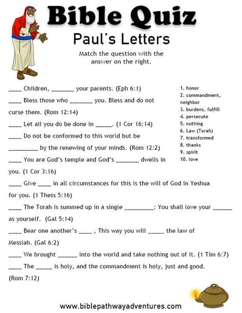 Pauls Trivia Questions Questionsd