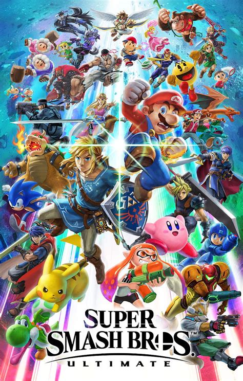 High Resolution Smash Bros Ultimate Artwork Nintendo Super Super