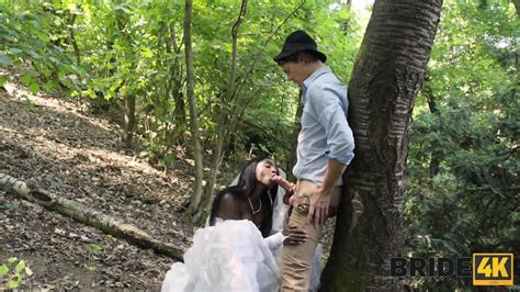 Black Bride Gets Creampie At The Forest Eporner